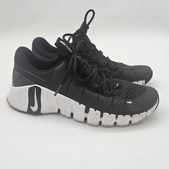 Nike MENS Free Metcon 6 Training Shoes Black Preowned Size 9 FJ7126 - Picture 4 of 8